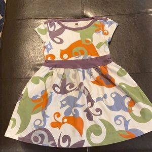 Tea Collection dress sz 6 abstract pattern